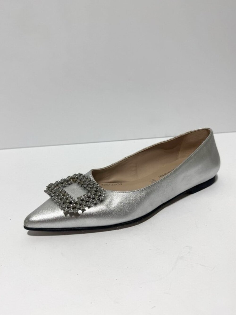 Marian Womens Ballet Flats Silver Size 6.5 M